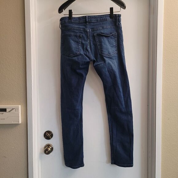 Topman Stretch Skinny Buttonfly Jeans - Picture 6 of 8